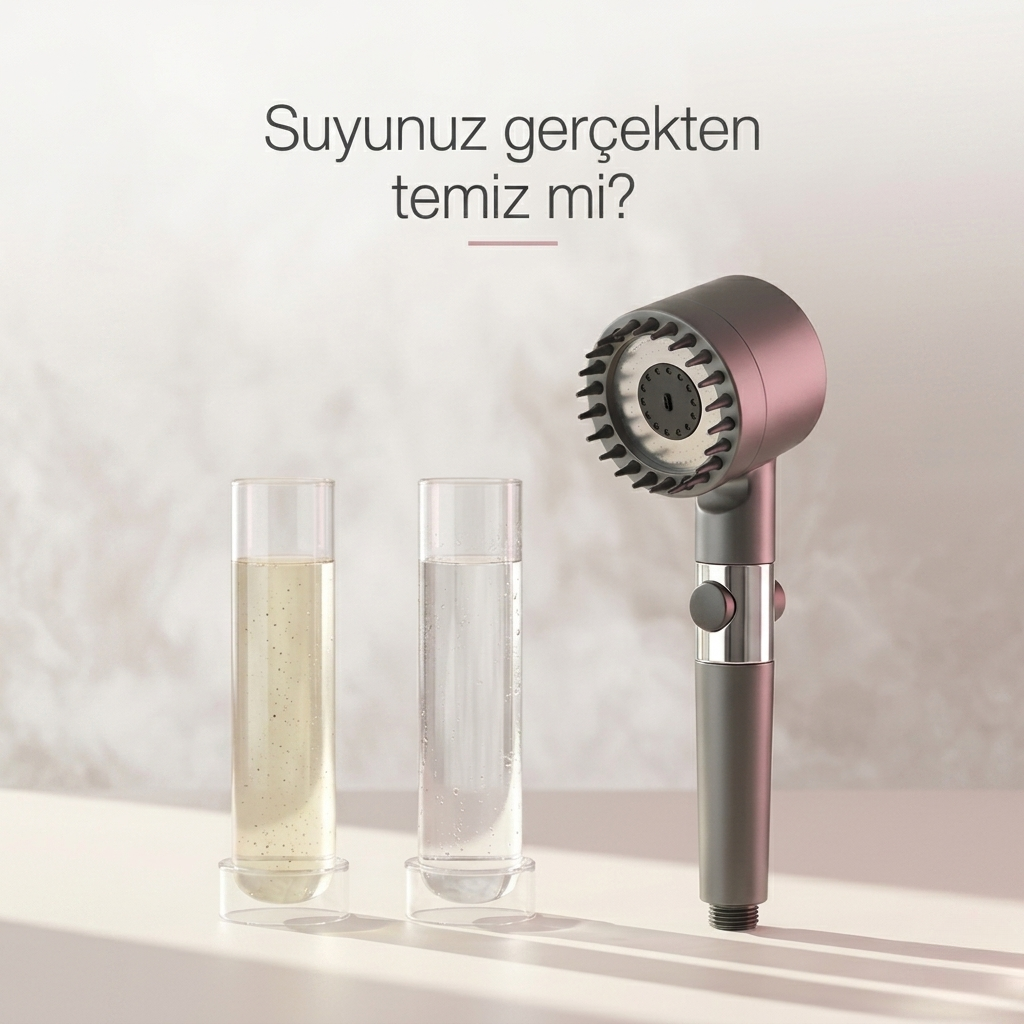 PureFlow Filtreli Duş Başlığı | Cilt ve Saç Koruması
